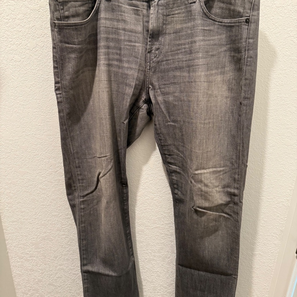 J Brand “Kane” Jeans – 36x32 – Grey Denim (Ricochet Wash)